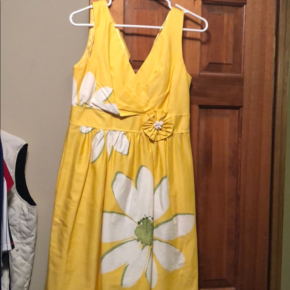 Spring floral dress
